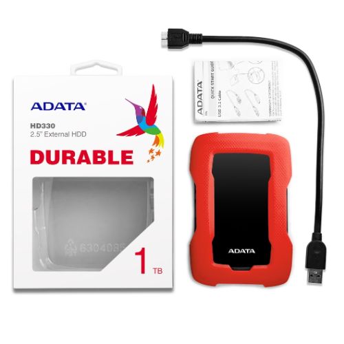 ADATA HD330 1TB - Red 1