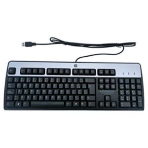 HP Keyboard SK-2885 Silver Black 1