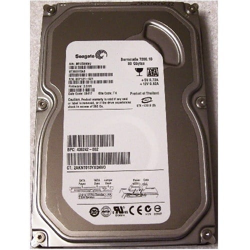 Seagate 80GB SATA Hard Drive 1