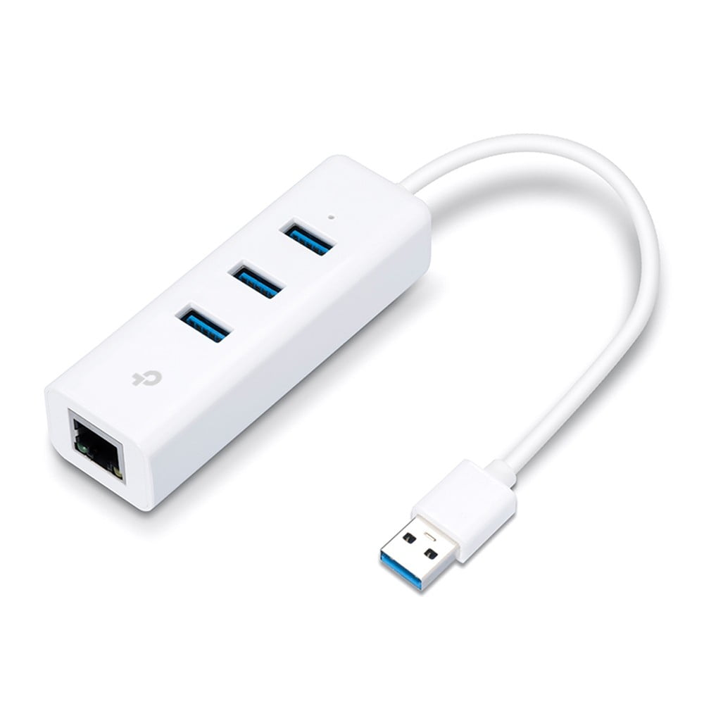 TP-Link TL-UE330 - USB 3.0 3-Port Hub & Gigabit Ethernet Adapter 2 in 1 USB Adapter 3