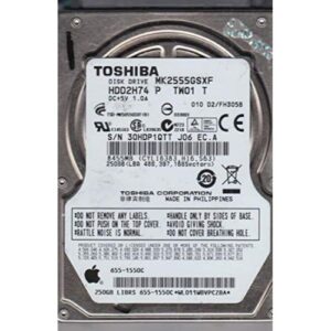 Toshiba SATA Hard Drive - 250GB - Desktop - (REFURBISHED) (1)