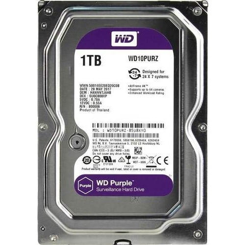 WD Purple 1TB Surveillance Hard Drive 1